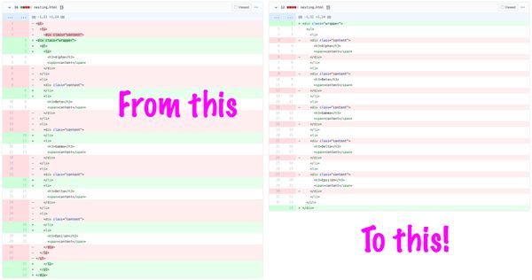 Quick Tip: How to Hide Whitespace Changes in Git Diffs